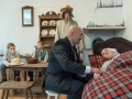 Ludowy teatr amatorski z wykorzystaniem lnu w „ubiorze twarzy” aktorów, kostiumach i motywami lnianymi w scenariuszach sztuczek – „Niezwykłe dzieje lwowskiej firmy Kołowrót”, „Krupnik przesolony”.