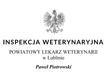 Miniaturka artykułu Notatka służbowa Powiatowego Lekarza Weterynarii w Lublinie