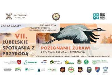 Miniaturka artykułu VII Lubelskie Spotkania z Przyrodą „Pożegnanie Żurawi”