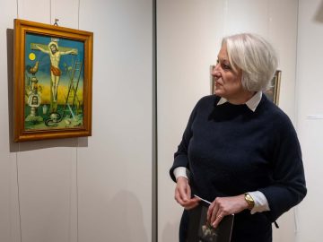 Miniaturka artykułu Finisaż wystawy „Misterium Paschalne. Witold Urbanowicz SAC. Tradycja i współczesność”